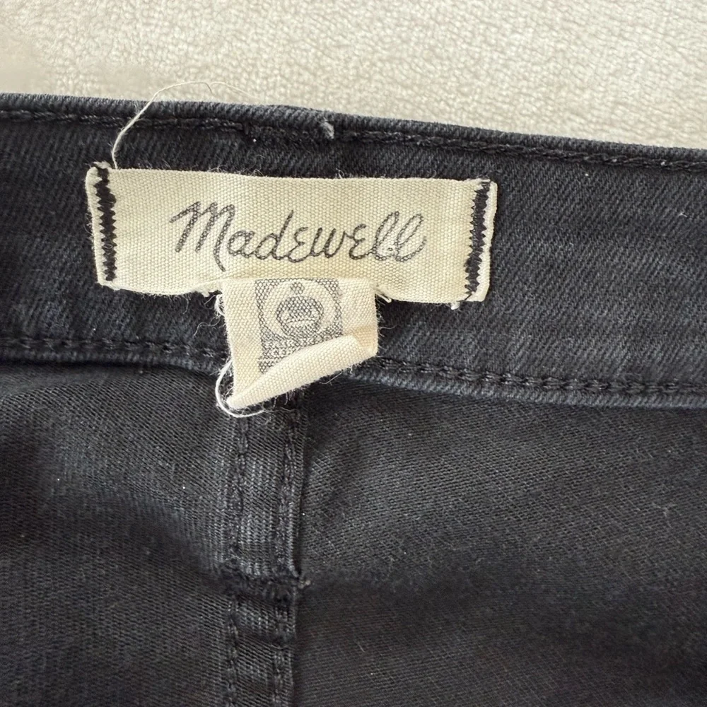 Madewell Black Straight Leg Jeans Timeless Style